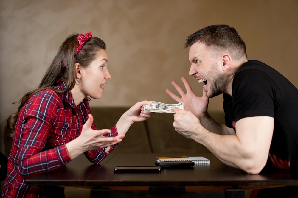 money fights