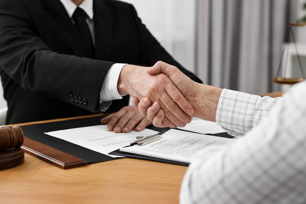 making a legal agreement
